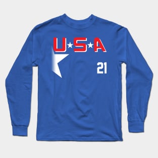 Team USA - Dean Portman Long Sleeve T-Shirt
